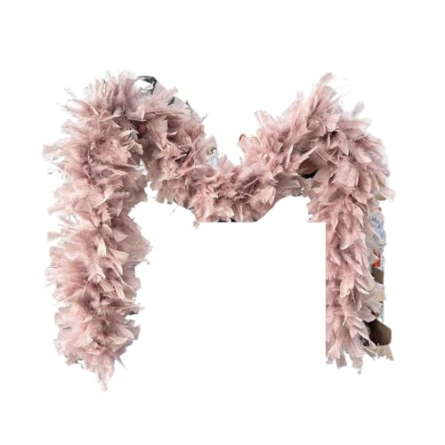Boa de plumas mullido para vestidos de boda y sesiones de fotos