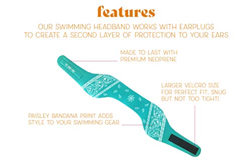 The Good Ears Swimming Headband for Adults. Got Ear Tubes? Want to Avoid Them Altogether? Try Our Swimming Headband! - Thumbnail 5