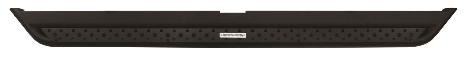 Go RhinoDominator Xtreme DSS Sidestep & Brackets | Mild Steel, Textured Black | DSS4235T | Fits 2015-2024 Chevrolet Colorado & GMC Canyon Crew Cab Pickup