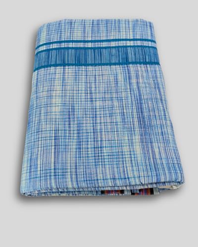 Image of Self Design Lungi & Dhoti for Men (Unstitched)| Lungi for Mens Cotton Blend | 2 Meter | Soft, Lightweight & Breathable Fabric | Ethnic Wear for Daily Use