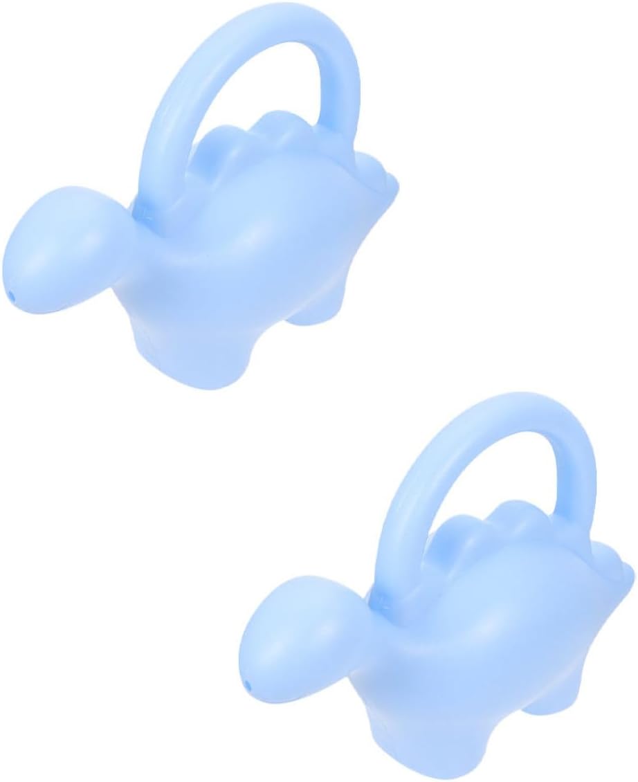 2pcs Animal Shaped Boys and Girls Watering Can Xmas 1l Blue PP