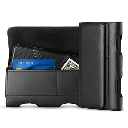 Mopaclle Galaxy Note 10 Plus Holster Case, Premium Leather Galaxy Note 9 Belt