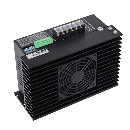 Driver de Motor de Passo 220V AC 2DM2280 32 Dígitos DSP 2 Fases para Motores de Passo Nema42 110mm C
