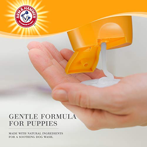 Arm & Hammer Ultra Fresh 2-in-1 Tearless Puppy Shampoo + Conditioner mit Buttermilch & Kokosbutter 473 ml (1er Pack)