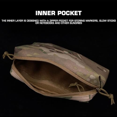 Pochette tactique Molle Admin camouflage sac à outils EDC - 3