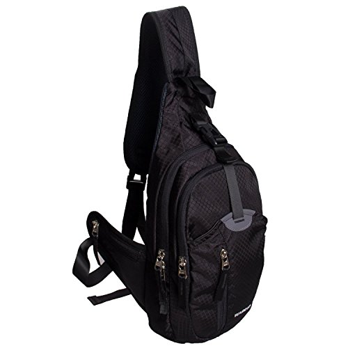 WASING Military Sport Pack Shoulder Sling Backpack Men Women Chest Gym Bag,Rover Sling