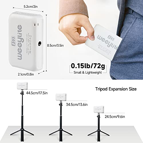 Trípode con panel de luz LED para creadores de contenido y fotografía 4