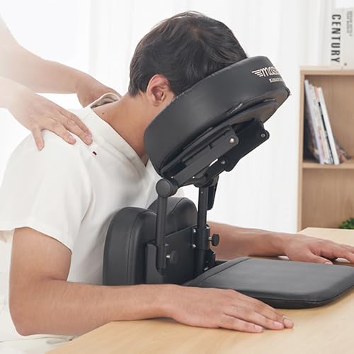 MASTER HEALTH PRODUCT Massage Portable Face Down Massage Kit for Desk and Table Top, Office Sleeping Nap Rest Facial Pillow, face Down After Eye Surgery (Black) by MASTER HEALTH PRODUCT - Used condition - US$129.99