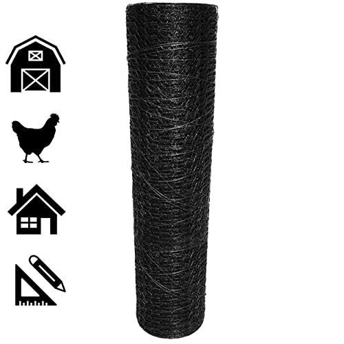 Acorn International Pnvc160150 Vinyl Coated Poultry Netting, 1" X 60" X 150' #TOP7