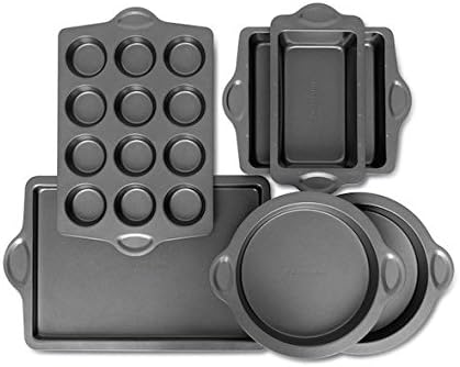 Chatelaine Kitchen Essential Non-stick Baking Pans 6pc Bakeware Set of (6)