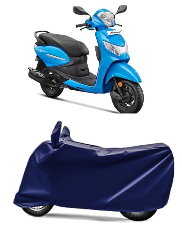 XOCAVO Waterproof Scooty Body Cover Compatible with Pleasure Plus Dust Proof Cover Protects from Rain and Sunlight Uv Proof | Navy