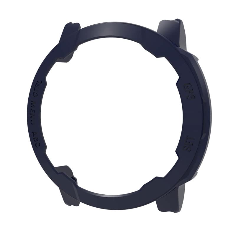 Coque Garmin Instinct 2 SCRUBY en TPU bleu foncé pour protection de montre