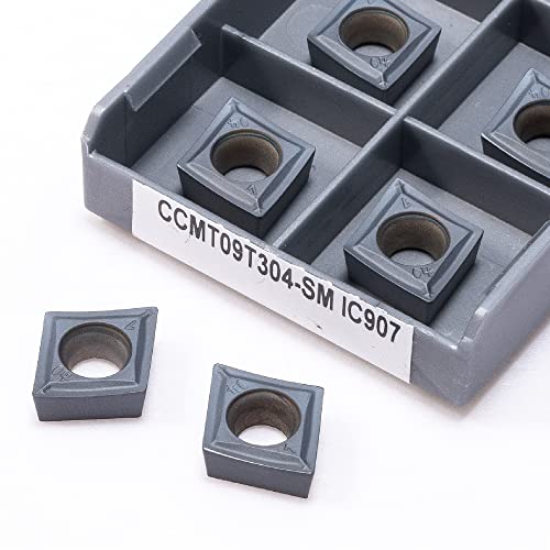 Puntas para torno CCMT09T304 CCMT09T308 10 piezas miniatura 5