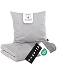 bugatti Bettwäsche 135x200 cm - 100% Baumwolle, Reißverschluss, anschmiegsam, weich...