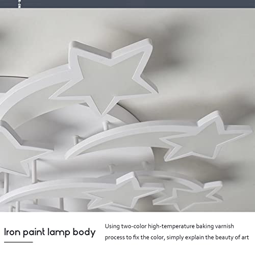 Plafonnier LED dimmable télécommande intensité variable pour salon
