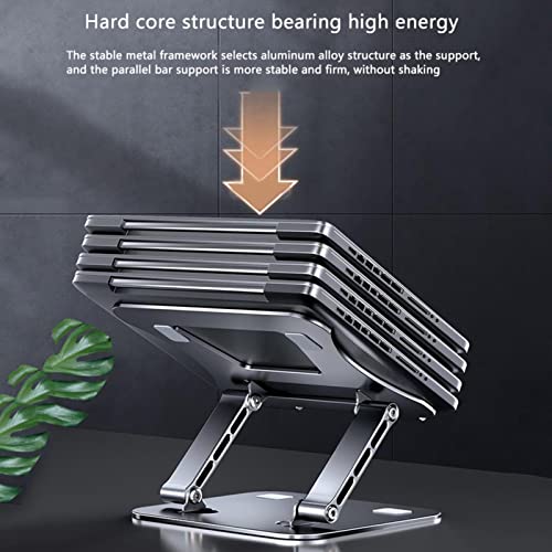 Soporte Plegable Ajustable para Laptop de Aluminio miniatura 3
