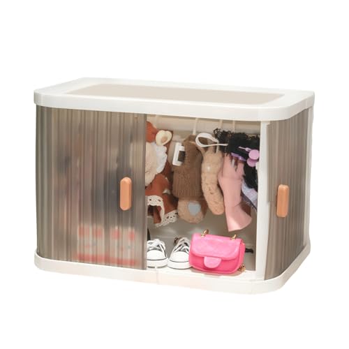 Organisateur de vêtements pour poupées et dressing peluche de chambre