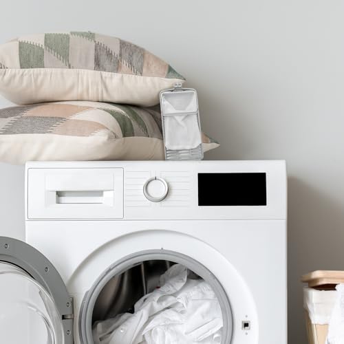 Washer Lint Catcher, 3.07x6.02 Ultra-Fine Mesh Lint Remover Washing Machine Filter Replacement Parts Built-in Home
