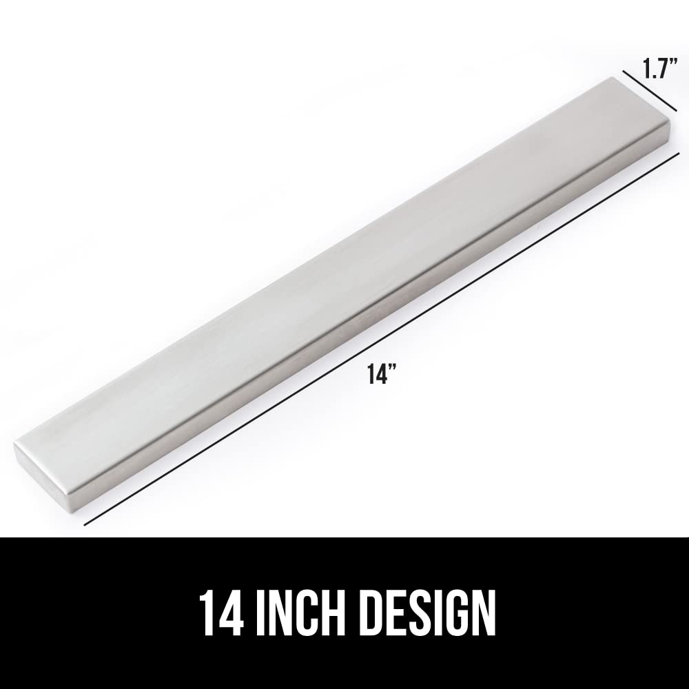 Gorilla Grip Magnetic Knife Strip - Stainless Steel -7