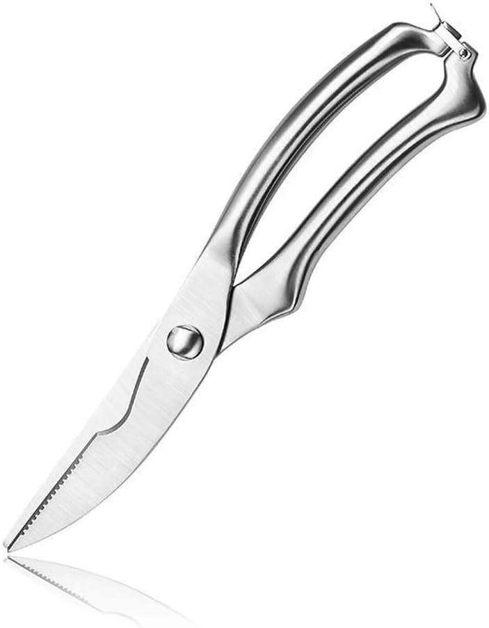 Kitchen Scissors Stainless Steel Food Scissors Heavy Duty Poultry Shears Practical Sharp Kitchen Scissors for Meat Light Bones.