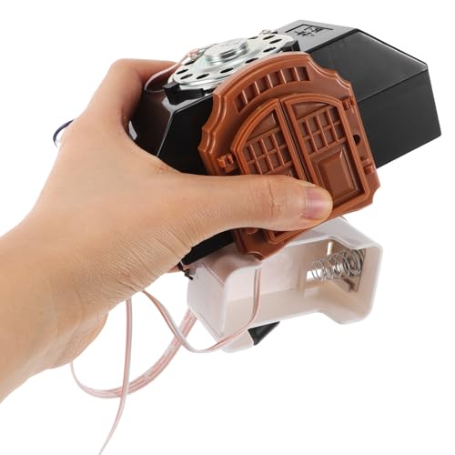 Reloj de pared silencioso negro Balacoo con mecanismo de reparacion de plastico para oficina 4