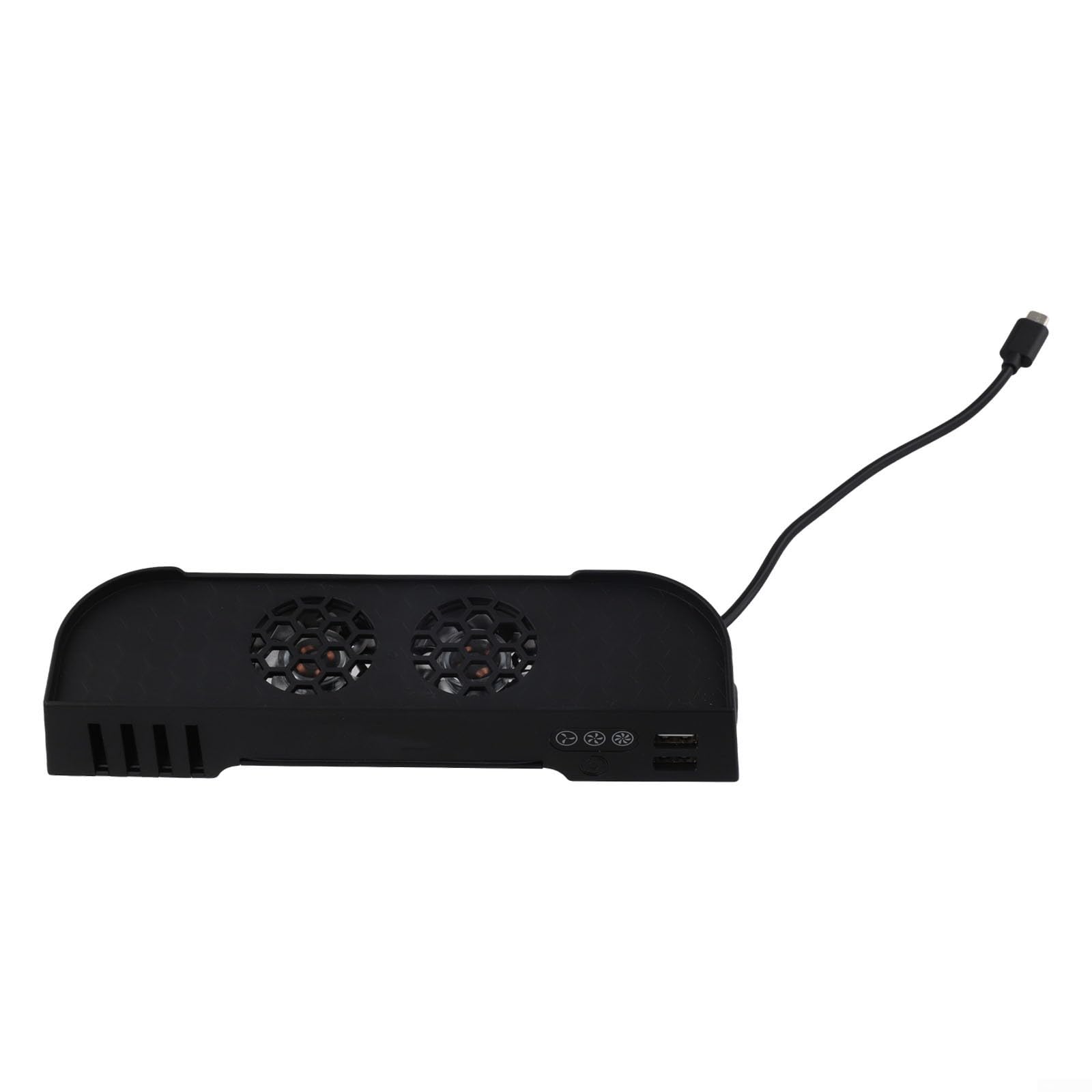 Ventilateur de refroidissement pour Switch 2, ventilateurs de refroidissement pour station d'accueil Switch 2 avec deux ventilateurs haute vitesse, fonctionnement silencieux, alimentation USB pour les