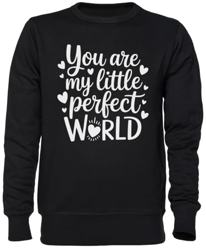 Sweat-shirt jersey unisexe noir imprimé pour homme et femme