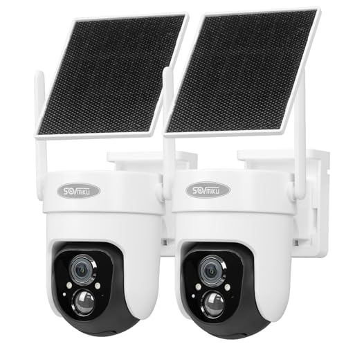 Vicohome 2CQ4G 2K AI Solar Security Camera Wireless Outdoor Battery Powered Cam Color Night Vision Two Way Audio Motion Detection Easy to Setup Audible Flashlight Siren 180 Days Exchange Policy