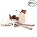 TMO Wood Tags Unfinished Wood Craft Supplies DIY Woodcrafts Blank Wooden Gift Tags Natural Hanging Wood Pieces for Wine,Decor,Wedding(100 Pcs)