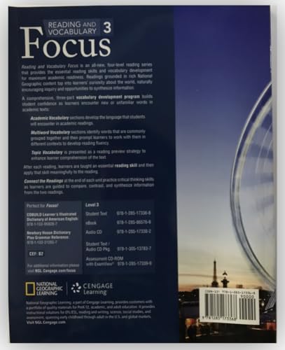 Reading and Vocabulary Focus 3