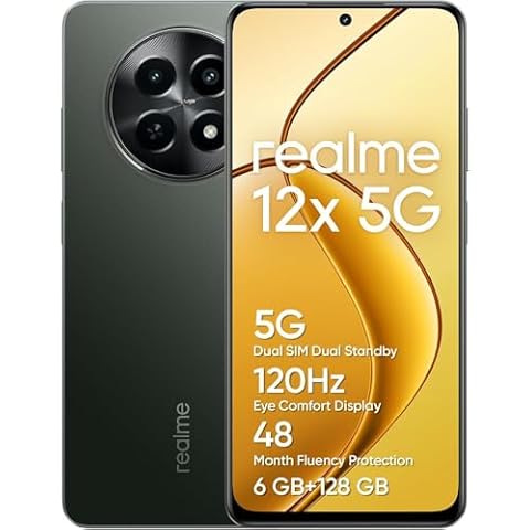 realme 12 x 5G Smartphone with 50MP Camera Cover