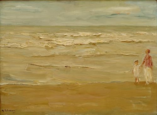 Póster Spiaggia e lago de Max Liebermann para decorar el salón con paisajes