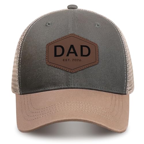 Image of Worlds Best Dad Ever Trucker Hat Fathers Day Birthday Gifts for Father Dad Papa Daddy from Daughter Son Baseball Cap