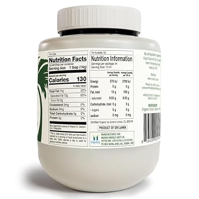 Parachute Naturalz Organic Virgin Coconut Oil | Cooking Oil, Hair Oil, Body Oil & Oil Pulling | Cold Pressed | Unbleached | Unrefined | Non-Hydrogenated | MCT Oil | USDA Certified | 32 Fl. Oz | Plastic Jar