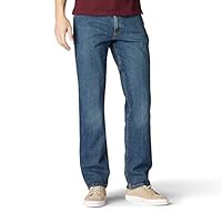 Lee Men's Regular Fit Straight Leg Jeans, Chief, 29W x 30L