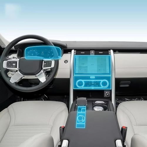 Film de protection transparent en TPU pour Landrover Discovery 5 2021-2024 console centrale PPF