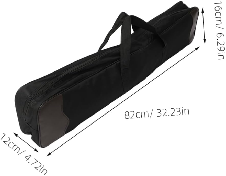 Portable Split Bow Case Capacity Straight Pull Bow Package for Men Anti-wear Design with Strap for Outdoor Archery and Travel