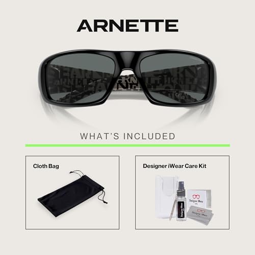 Image of ARNETTE Hot Shot AN4182 Rectangle Sunglasses for Men
