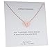 My Very Best Geometric Origami Elephant Necklace (Rose Gold Plated Brass)