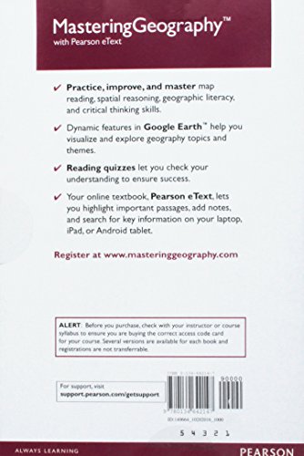 Mastering Geography with Pearson eText -- Standalone Access Card -- for Geosystems: An Introduction to Physical Geography (10th Edition) - Image 2