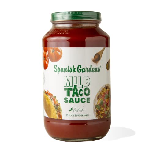 Spanish Gardens Mild Taco Sauce (6 Pack) — Mild Sauce
