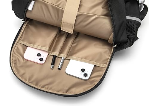 Stylish School Backpack for Girls and Boys Roomy Book Bag for Students School Bag for Teenagers Black 5