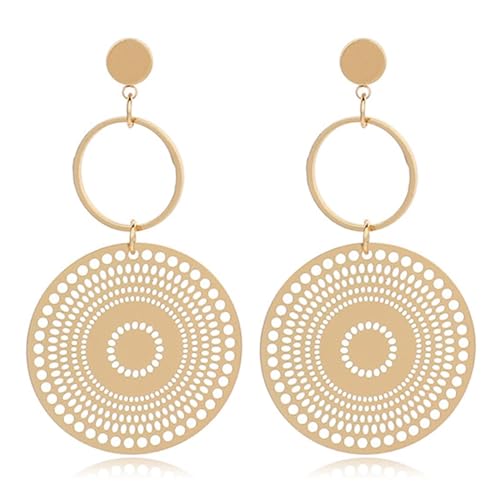 Boho Earrings for Women Trendy Vintage Bohemian Western Country Dangle Earrings Jewelry Gifts