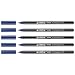 Produktbild Edding Kalligraphie-Stifte 1255, 2 mm, Stahlblau (2.0), 5 Stück
