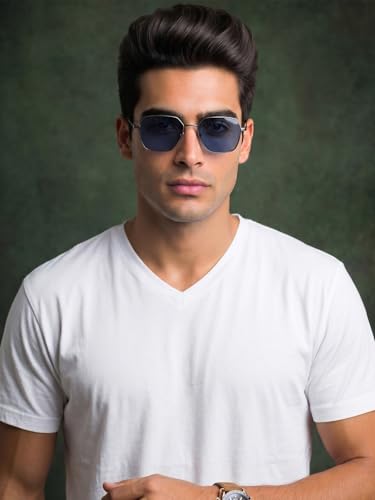 Veirdo Men's Regular Fit Cotton V-Neck T-Shirt (White) - Image 6