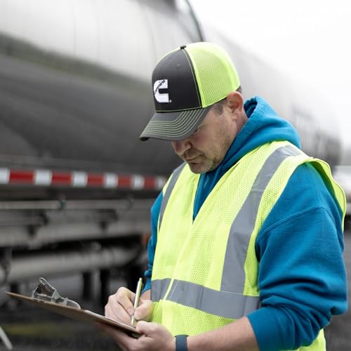 Image of Cummins Standard Trucker, Grey /Lime
