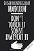 Produktbild Kalender 2020: MADLEEN - Don't Touch It Sonst Klatscht It - Namen Personalisierter Jahreskalender 2020 mit Jahresübersicht, Monatskalender und ... und zum organisieren von Terminen.