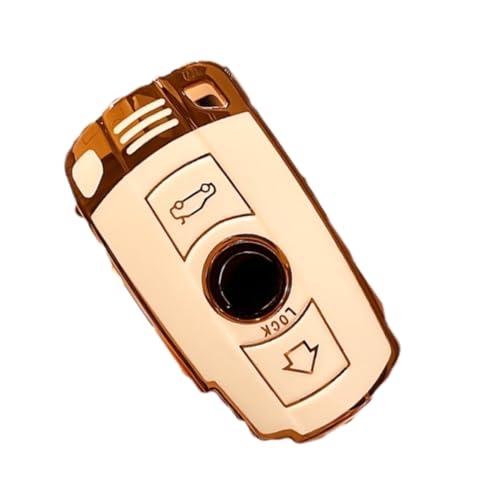 Funda de llave TPU para BMW E60 E90 X5 con protector llavero premium 4