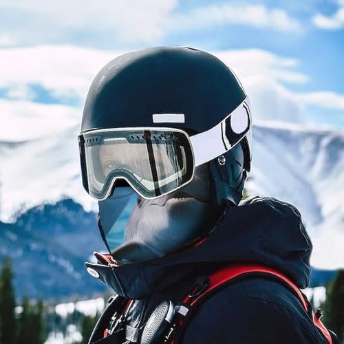 Balaclava para hombre, máscara para esquí y ciclismo, cubreboca con diseño de dos delfines en el agua, ideal para invierno miniatura 5