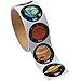 Froiny 100 Stücke Sonnensystem Weltraum Planet Serie Dichtung Aufkleber Jupiter Saturn Planet DIY Geschenk Verpackung Dekor